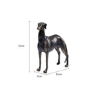 GobekUsa Greyhound Dog Figurine Resin Home Decor Handicrafts