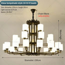 2024 New Duplex Villa Chandelier: GobekUsa High Jump Floor Hollow Lamps Lighting