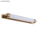 GobekUsa Bronze LED Wall Light Sconce for Minimalist Bathroom Vanity Lighting
