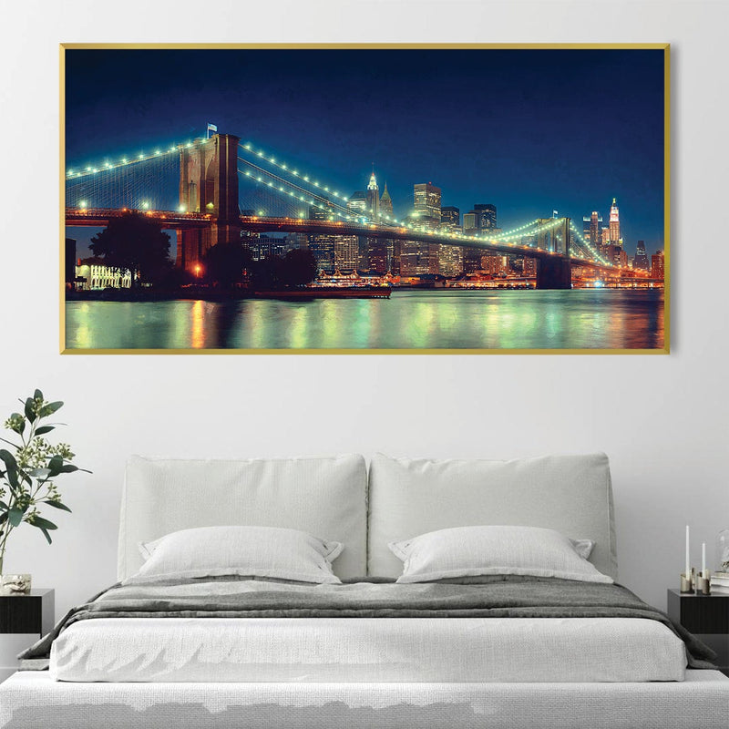 Brooklyn Bridge Nights Canvas