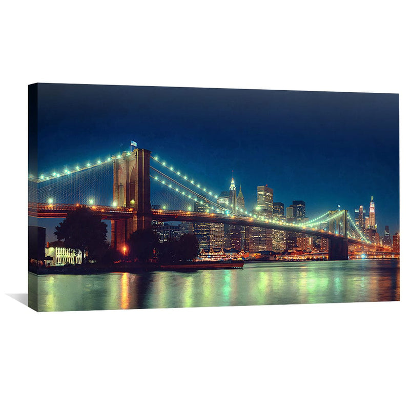 Brooklyn Bridge Nights Canvas