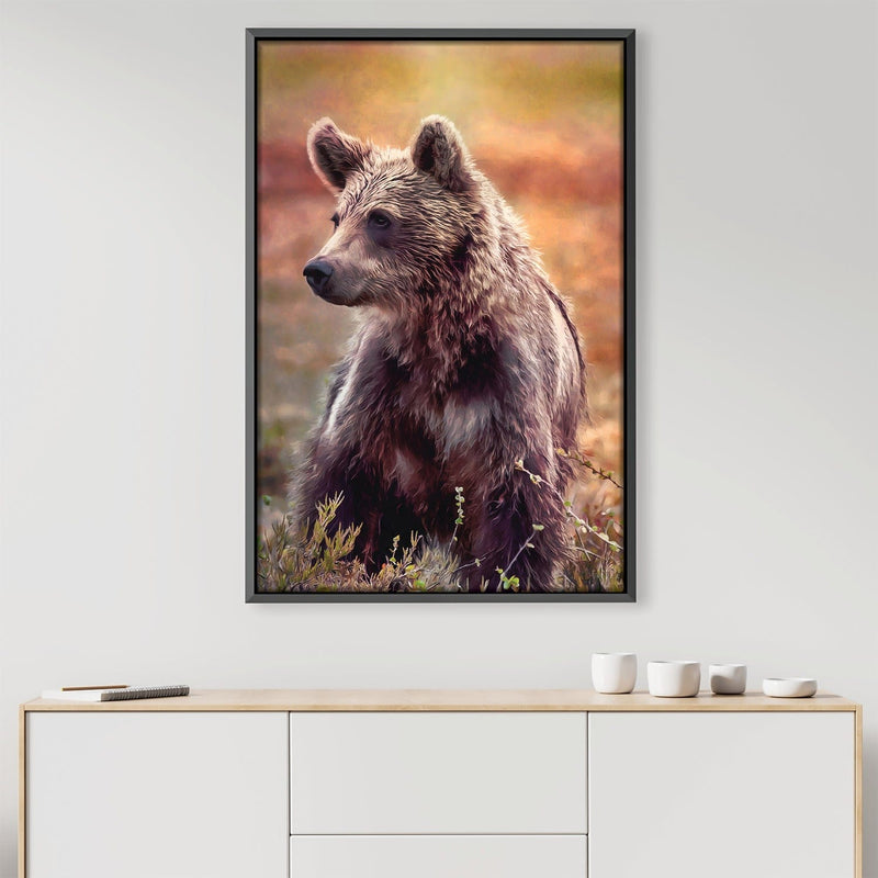 Brown Bear Canvas