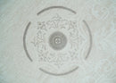 Brown, Beige and Ivory Antique Finish, Vintage look, Art Silk Area Rug, Living Room Rug | TRDMM2
