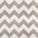 Brown, Beige Polished Allegro Cement Tiles 8x8