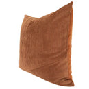 GobekUsa Brown Corduroy Patchwork Cushion Cover 50x50cm Modern Luxury Pillow Case