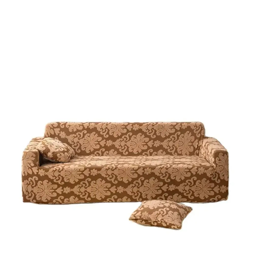 GobekUsa 3D Solid Embossed Thick Sofa Cover Slipcovers - Spandex Stretch Couch Case