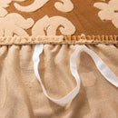 GobekUsa 3D Solid Embossed Thick Sofa Cover Slipcovers - Spandex Stretch Couch Case