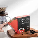 Brown filter paper coffee cone – kitchen brewing accessory by Decorbites