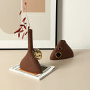 GobekUsa Geometric Triangle Ceramic Vase Flower Arrangement Home Decoration Art