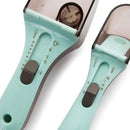 Brown & light blue adjustable measuring cups kitchen spoon set by Decorbites