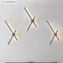 GobekUsa Brown Metal Post Modern Wall Sconce - Stylish Living Room Lighting
