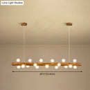 GobekUsa Brown Modern Linear Island Pendant Metal Lamp