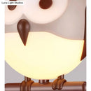 GobekUsa Owl Metal Pendant Light: Animal Chandelier for Living Room & Child Bedroom