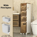 GobekUsa Crevice Storage Rack Multi-Layer Drawer Organizer for Bathroom, Kitchen, and Car