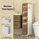 GobekUsa Crevice Storage Rack Multi-Layer Drawer Organizer for Bathroom, Kitchen, and Car