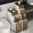 GobekUsa Crevice Storage Rack Multi-Layer Drawer Organizer for Bathroom, Kitchen, and Car