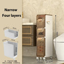 GobekUsa Crevice Storage Rack Multi-Layer Drawer Organizer for Bathroom, Kitchen, and Car