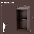 Wooden Floor Standing Podium Speaking Lectern by LJGDeals