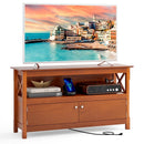 44 Inch Wooden Storage Cabinet TV Stand by LJGDeals