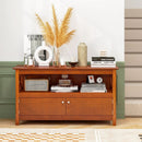 44 Inch Wooden Storage Cabinet TV Stand by LJGDeals