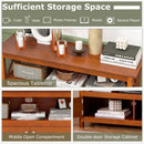 44 Inch Wooden Storage Cabinet TV Stand by LJGDeals