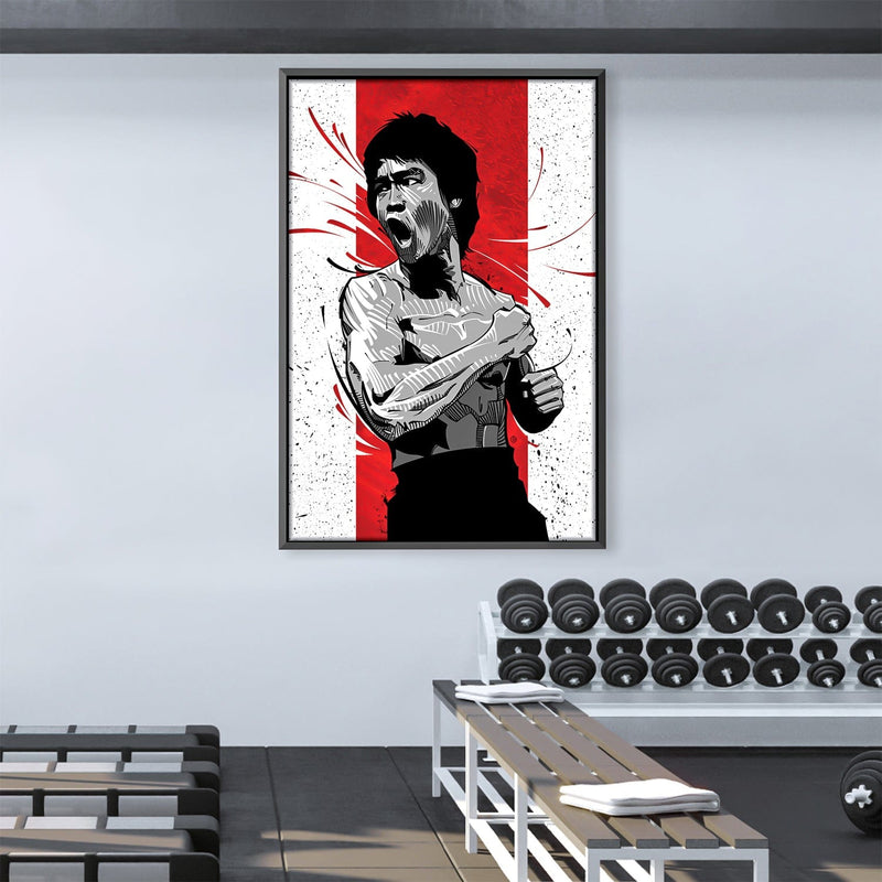 Bruce Lee 2 Canvas