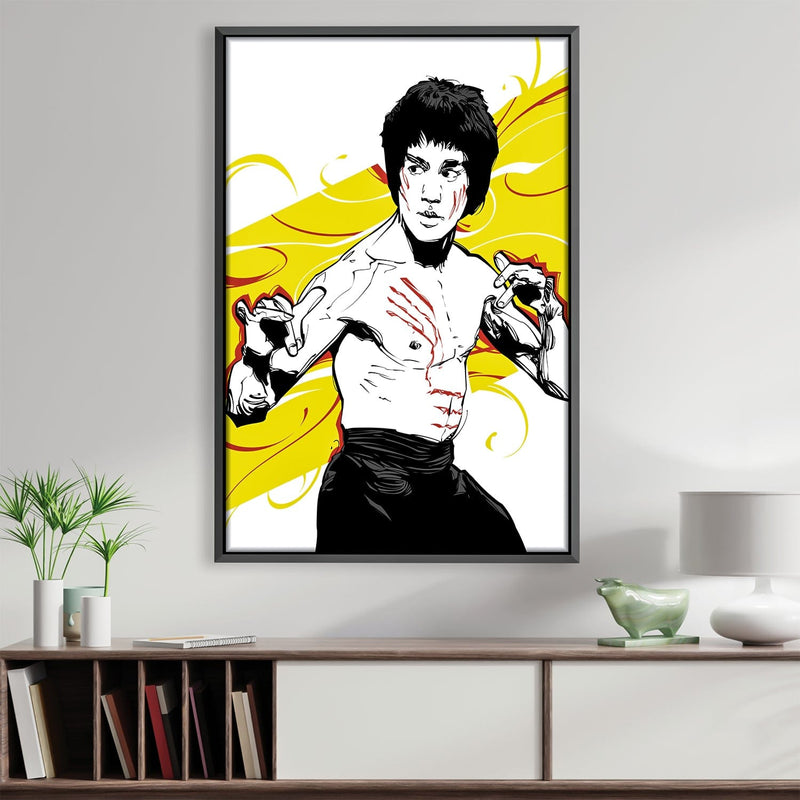 Bruce Lee 3 Canvas