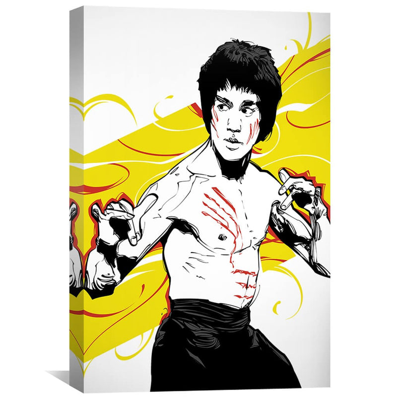 Bruce Lee 3 Canvas