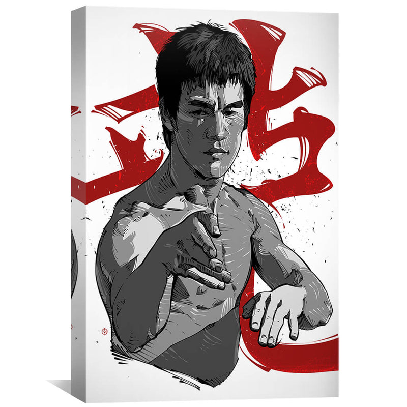 Bruce Lee 4 Canvas