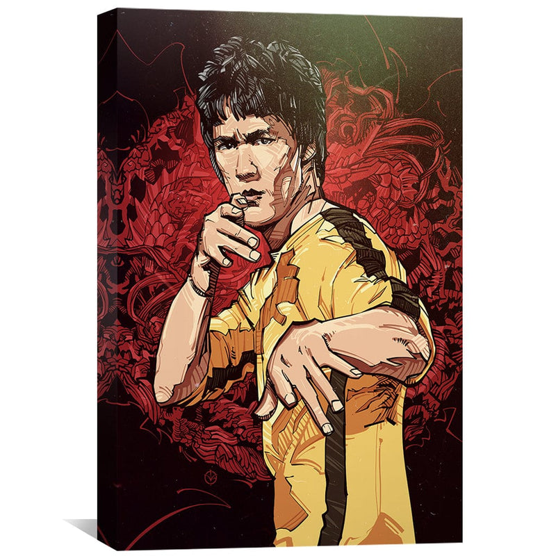 Bruce Lee Game of Death Canvas