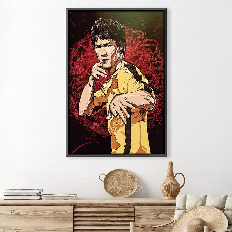 Bruce Lee Game of Death Canvas