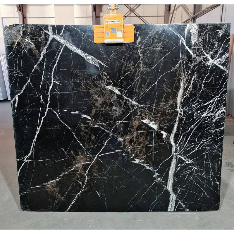 Bruno Perla Exotic Bookmatching Polished Marble Slab