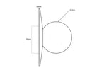 GobekUsa Circular Wall Lamp: Nordic Designer Sconces for Stylish Home Decor