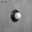 GobekUsa Circular Wall Lamp: Nordic Designer Sconces for Stylish Home Decor