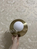 GobekUsa Circular Wall Lamp: Nordic Designer Sconces for Stylish Home Decor