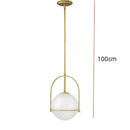 GobekUsa Glass Ball Suspension Ceiling Light for Living Room