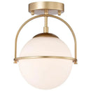 GobekUsa Glass Ball Suspension Ceiling Light for Living Room