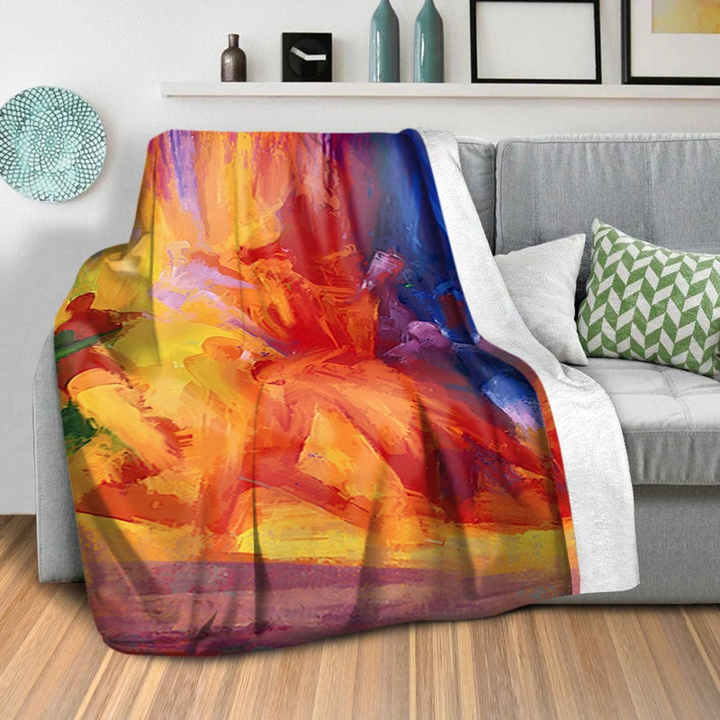 Brushed Collage Blanket