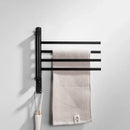 GobekUsa Brushed Gold Swivel Towel Hanger Total Brass Wall Mounted Bathroom Towel Bar