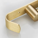 GobekUsa Brushed Gold Swivel Towel Hanger Total Brass Wall Mounted Bathroom Towel Bar