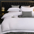 GobekUsa Brushed Hotel Style Bedding Sets - Solid Color Duvet Set, Skin Friendly, Single Double