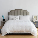 GobekUsa Brushed Hotel Style Bedding Sets - Solid Color Duvet Set, Skin Friendly, Single Double