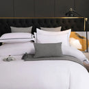 GobekUsa Brushed Hotel Style Bedding Sets - Solid Color Duvet Set, Skin Friendly, Single Double
