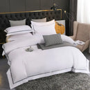 GobekUsa Brushed Hotel Style Bedding Sets - Solid Color Duvet Set, Skin Friendly, Single Double
