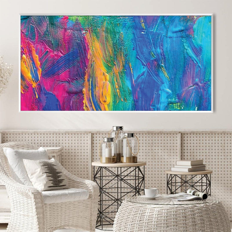 Brushed Imagery Canvas