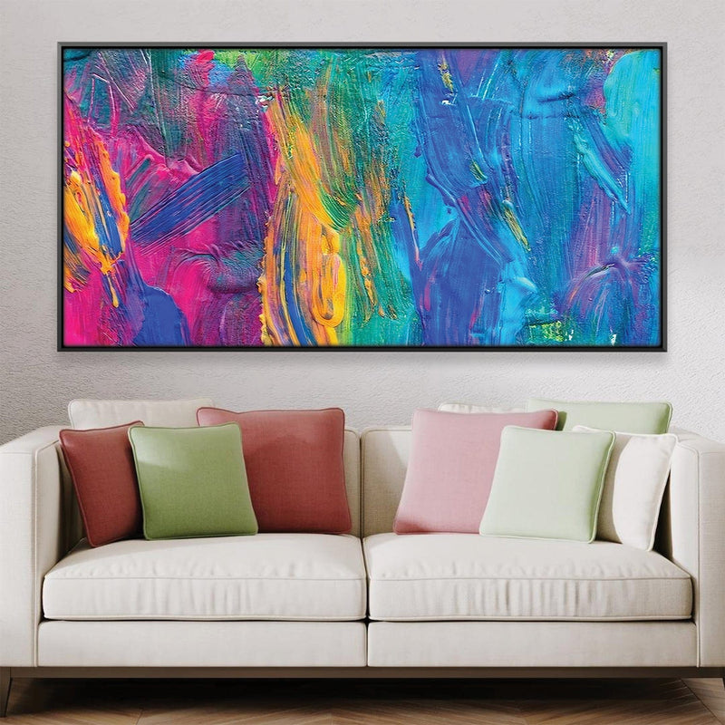 Brushed Imagery Canvas