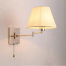 GobekUsa Adjustable Rocker Arm Wall Lamp for Living Room and Bedroom