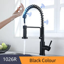 GobekUsa Brush Nickel Sensor Kitchen Faucet | Stainless Steel Smart Induction Tap with Touch Control