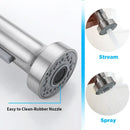 GobekUsa Brush Nickel Sensor Kitchen Faucet | Stainless Steel Smart Induction Tap with Touch Control