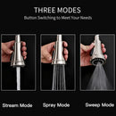 GobekUsa Brushed Nickel Pull Out Kitchen Faucet Swivel Water Mixer Tap Single Handle